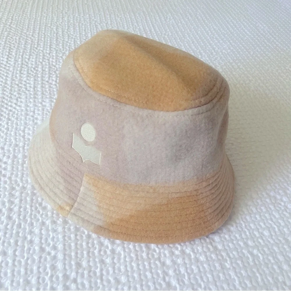 NWT Isabel Marrant Haley Bucket Hat Wool Blend Tan Beige Size M